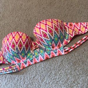 Victoria’s Secret Padded BathingSuit Strapless 32D